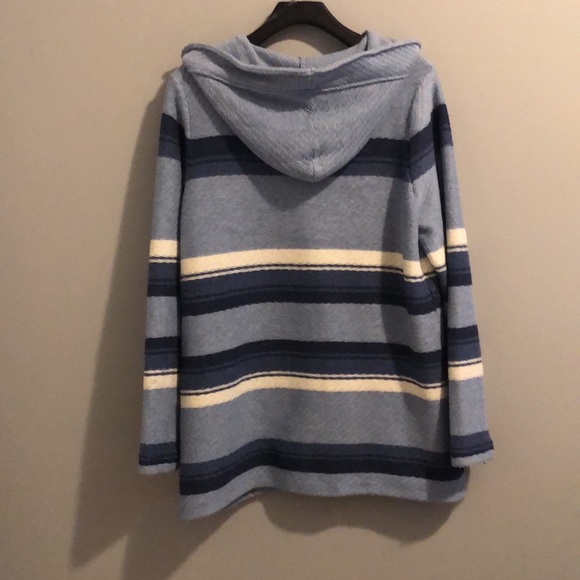 CHAPS TOGGLE SWEATER JACKET (L) - Picture 3 of 15